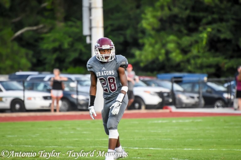 THE WAITING GAME — According to Collierville High athlete Mikho Grandison, while he has yet to garner any official scholarship offers, he said he has kept in constant contact with a few recruiters at Austin Peay State. “I was talking to the Austin Peay recruiter (during the season),” Grandison said. However, the question that remains is whether Grandison — who ranked as the No. 68 overall recruit for the Class of 2017 in Tennessee by Maxpreps.com — will ink a National Letter of intent to play college football next season. (Photos by Antonio Taylor/Taylor Moments)